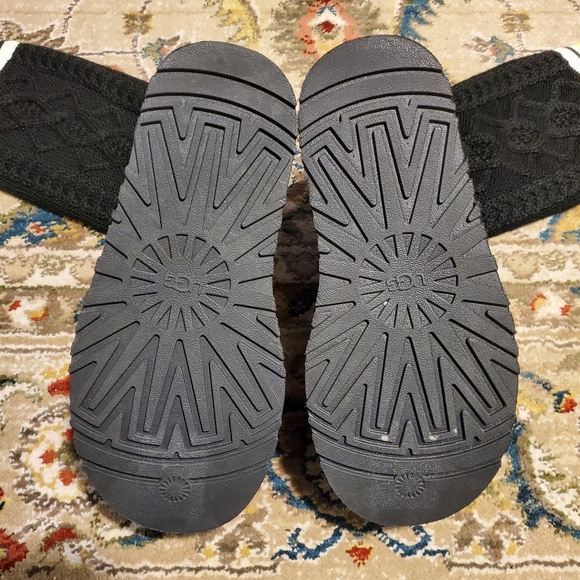UGG Classic Sweater Letter Boot - Picture 8 of 10
